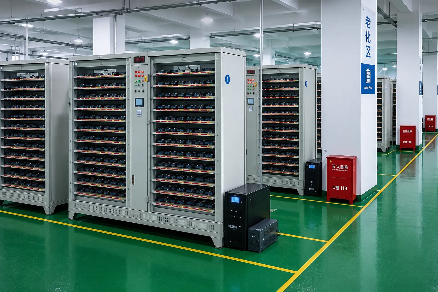 Lithium cell aging and capacity grading process for quality control before battery pack assembly