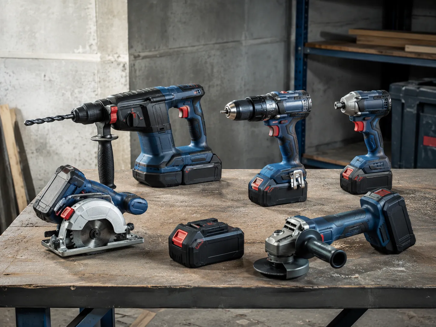 Custom lithium battery pack for cordless power tools including drills, rotary hammers, electric screwdrivers and cutting tools
