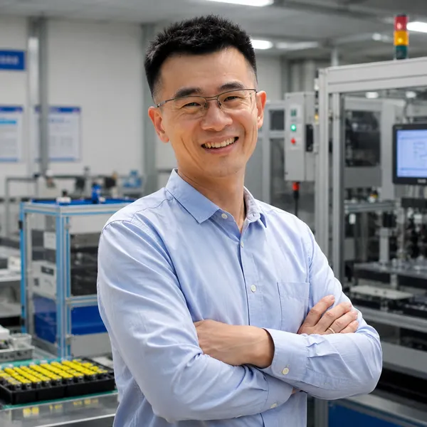 Li Ming, Production Manager and lithium battery manufacturing expert at THOR Power
