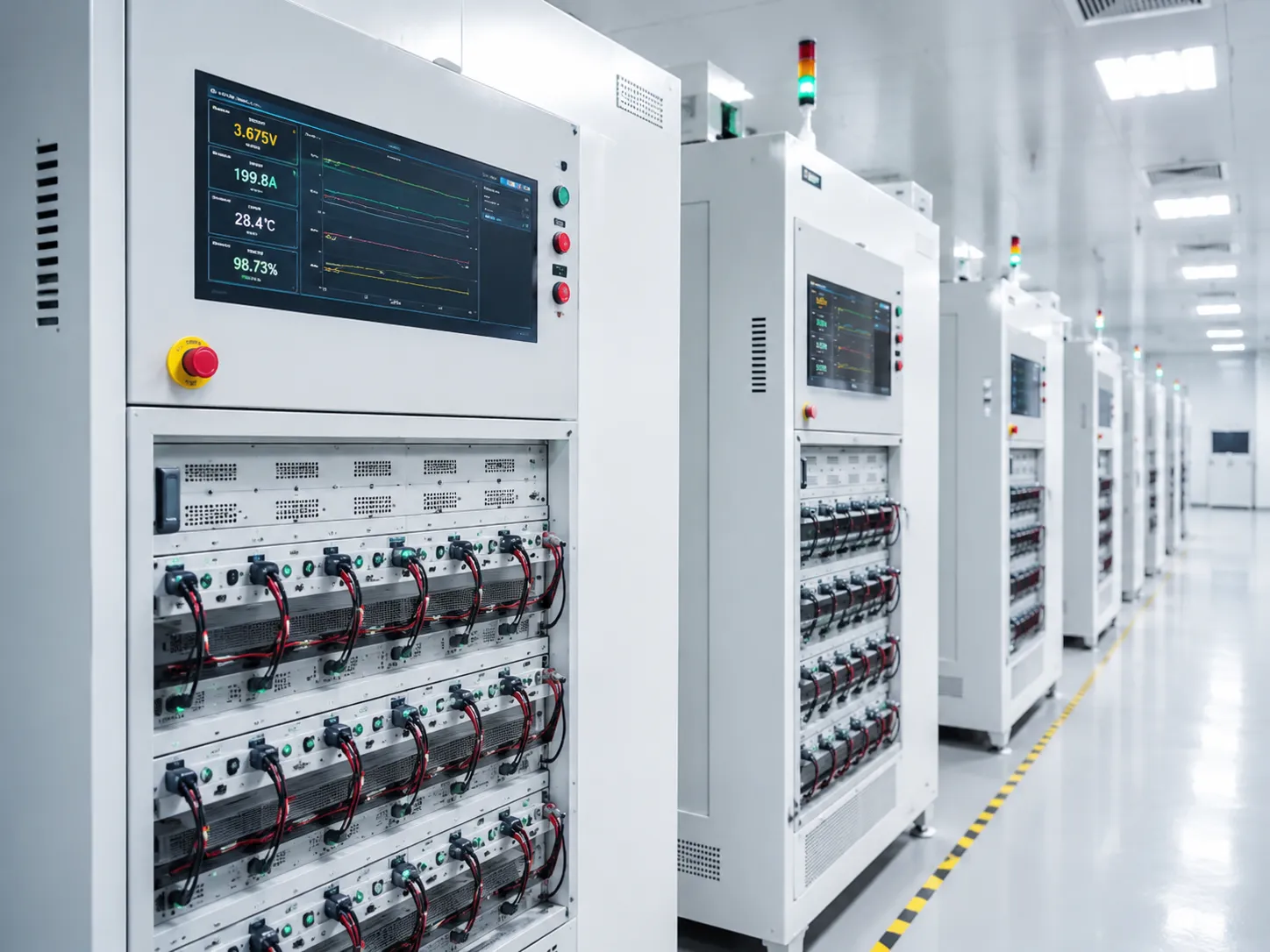 Lithium cell formation quality control monitoring for battery performance stability