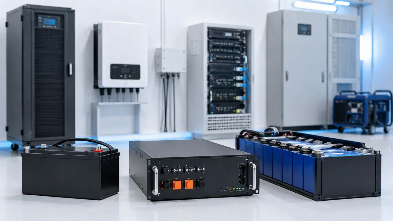 Custom LiFePO4 battery packs designed for UPS, solar backup, industrial equipment and energy storage applications