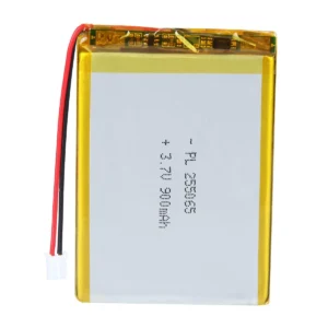 THOR 3.7V 900mAh LiPo battery THOR-255065 with connector and PCM