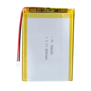 THOR 3.7V 2000mAh LiPo battery THOR-356085 with connector and PCM