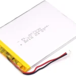 THOR 407090 3.7V 3000mAh lithium polymer battery with PCM protection, red and black lead wires, and 2-pin connector