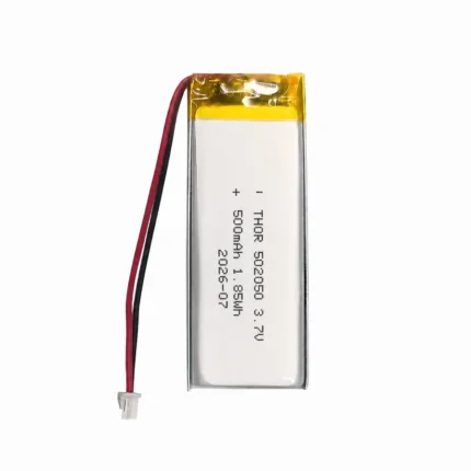 3.7V 500mAh LiPo battery THOR-502050