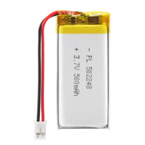 THOR 3.7V 500mAh LiPo battery THOR-502248 with connector and PCM