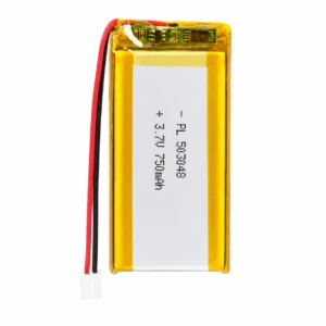THOR 3.7V 750mAh LiPo battery THOR-503048 with connector and PCM