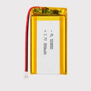 THOR 3.7V 800mAh LiPo battery THOR-523050 with connector and PCM