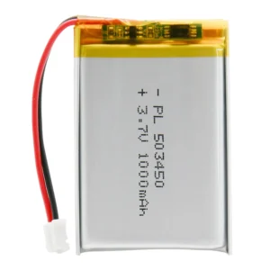 THOR 3.7V 1000mAh LiPo battery THOR-523450 with connector and PCM
