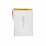 THOR 6080130 3.7V 8000mAh lithium polymer battery with PCM protection, red and black lead wires, and 2-pin connector