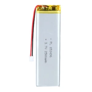 THOR 3.7V 2500mAh LiPo battery THOR-653496 with connector and PCM