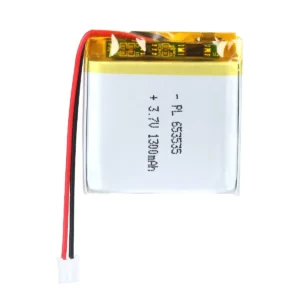 THOR 3.7V 1300mAh LiPo battery THOR-653535 with connector and PCM