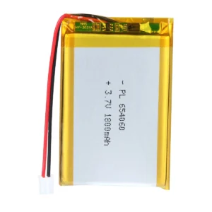 THOR 3.7V 1800mAh LiPo battery THOR-654060 with connector and PCM