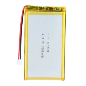 THOR 3.7V 3200mAh LiPo battery THOR-655084 with connector and PCM