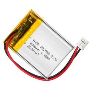 THOR 3.7V 400mAh LiPo battery THOR-702030 with connector and PCM