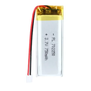 THOR 3.7V 750mAh LiPo battery THOR-702250 with connector and PCM