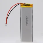THOR 752886 3.7V 2600mAh lithium polymer battery with PCM protection, red and black lead wires, and 2-pin connector