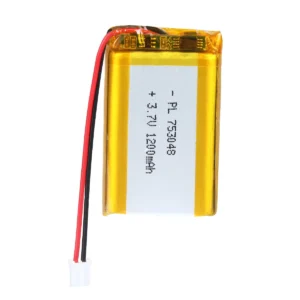 THOR 3.7V 1200mAh LiPo battery THOR-753048 with connector and PCM