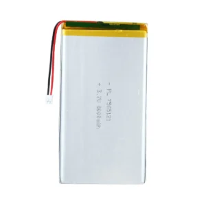 THOR 3.7V 8000mAh LiPo battery THOR-7565121 with connector and PCM