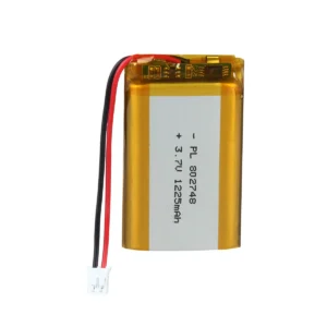THOR 3.7V 1225mAh LiPo battery THOR-802748 with connector and PCM