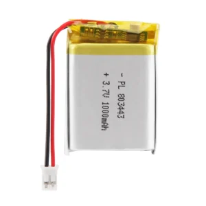 THOR 3.7V 1000mAh LiPo battery THOR-803443 with connector and PCM
