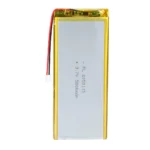 THOR 8050115 3.7V 5800mAh lithium polymer battery with PCM protection, red and black lead wires, and 2-pin connector