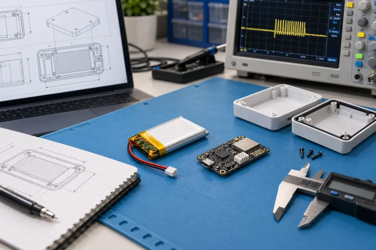 Custom LiPo battery selection for smart and IoT devices