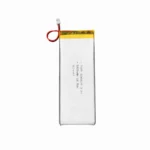 THOR 8040135 3.7V 5000mAh lithium polymer battery with PCM protection, red and black lead wires, and 2-pin connector